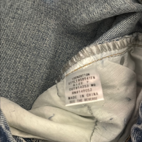 Fashion Nova High Rise Distressed Jeans size 7 - Picture 4 of 10